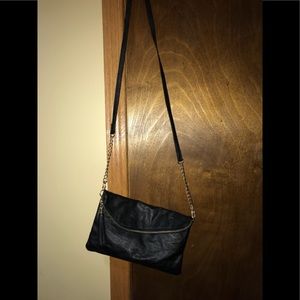 Black crossbody/clutch